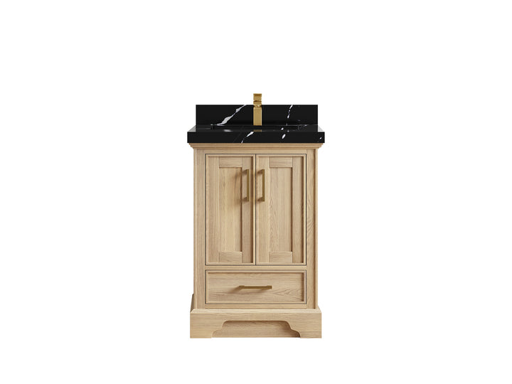 Charlotte White Oak 24 in. W x 22 in. D Single Sink Bathroom Vanity - photo 17