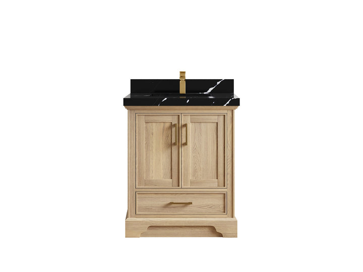 Charlotte White Oak 30 in. W x 22 in. D Single Sink Bathroom Vanity - photo 6