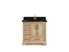 Charlotte White Oak 36 in. W x 22 in. D Center Sink Bathroom Vanity - photo 7