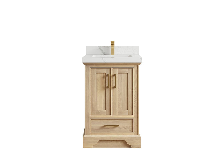 Charlotte White Oak 24 in. W x 22 in. D Single Sink Bathroom Vanity - photo 19