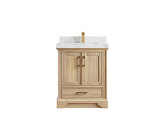 Charlotte White Oak 30 in. W x 22 in. D Single Sink Bathroom Vanity - photo 1