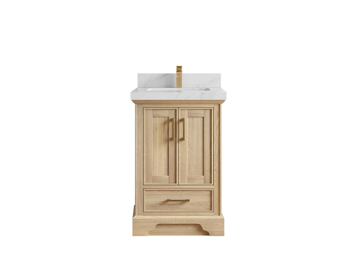 Charlotte White Oak 24 in. W x 22 in. D Single Sink Bathroom Vanity - photo 22