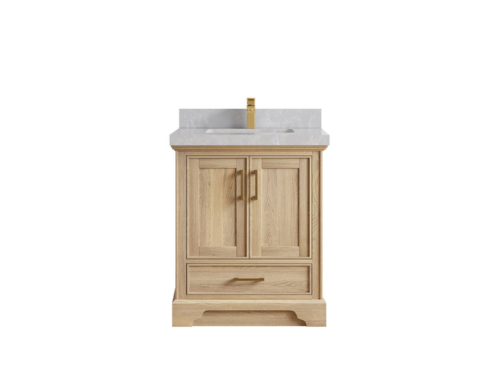 Charlotte White Oak 30 in. W x 22 in. D Single Sink Bathroom Vanity - photo 18