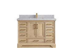 Charlotte White Oak 48 in. W x 22 in. D Single Sink Bathroom Vanity - photo 39