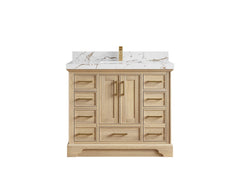 Charlotte White Oak 42 in. W x 22 in. D Single Sink Bathroom Vanity - photo 41