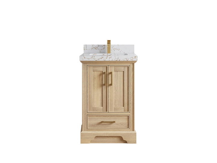 Charlotte White Oak 24 in. W x 22 in. D Single Sink Bathroom Vanity - photo 27