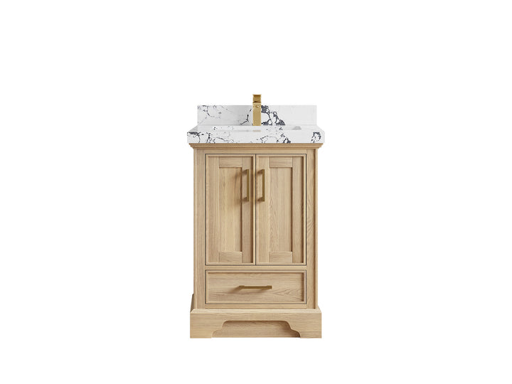 Charlotte White Oak 24 in. W x 22 in. D Single Sink Bathroom Vanity - photo 28