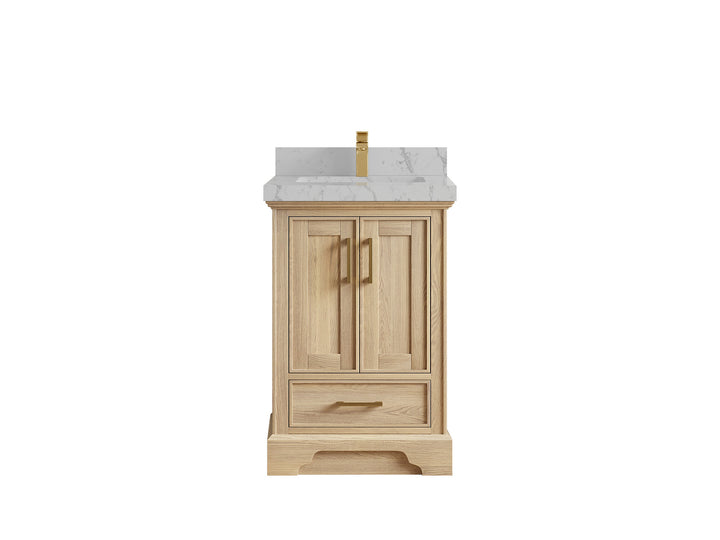 Charlotte White Oak 24 in. W x 22 in. D Single Sink Bathroom Vanity - photo 29