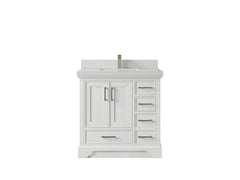 Charlotte 36 in. W x 22 in. D Center Sink Bathroom Vanity - photo 20