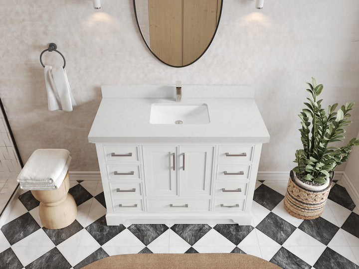 Charlotte 48 in. W x 22 in. D Single Sink Bathroom Vanity - photo 18