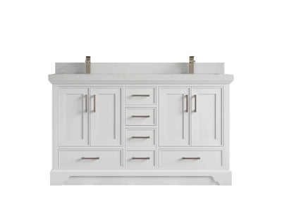 Charlotte 60 in. W x 22 in. D Double Sink Bathroom Vanity