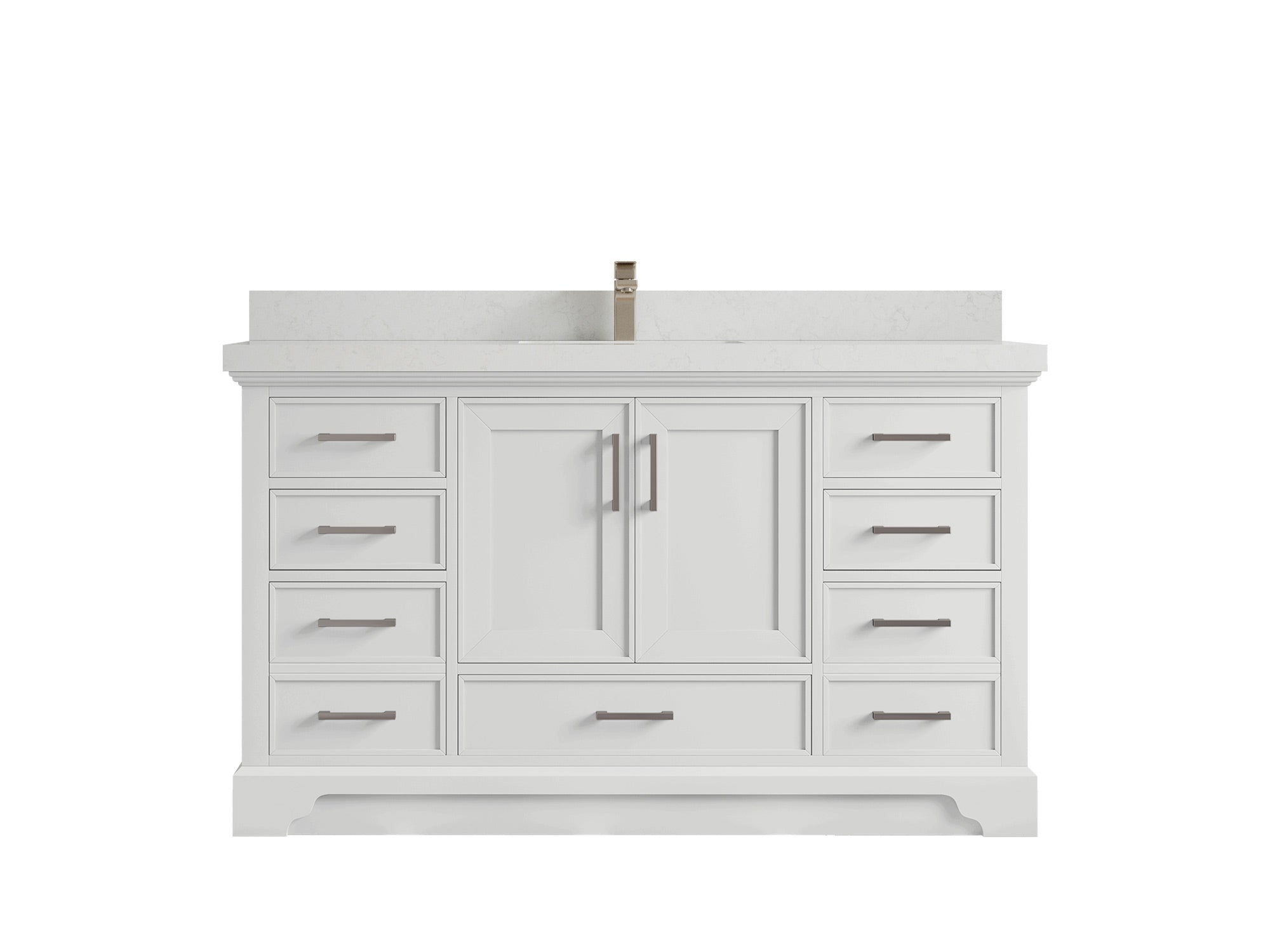 Charlotte 60 in. W x 22 in. D Single Sink Bathroom Vanity