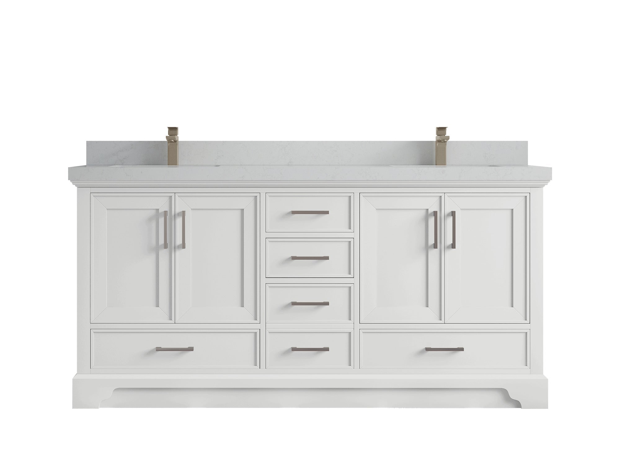 Charlotte 72 in. W x 22 in. D Double Sink Bathroom Vanity