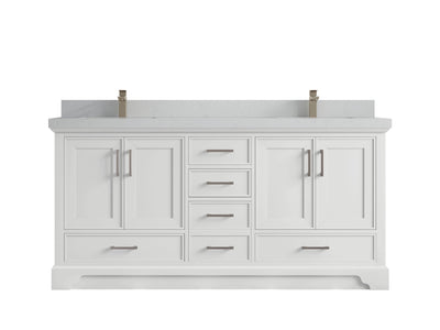 Charlotte 72 in. W x 22 in. D Double Sink Bathroom Vanity