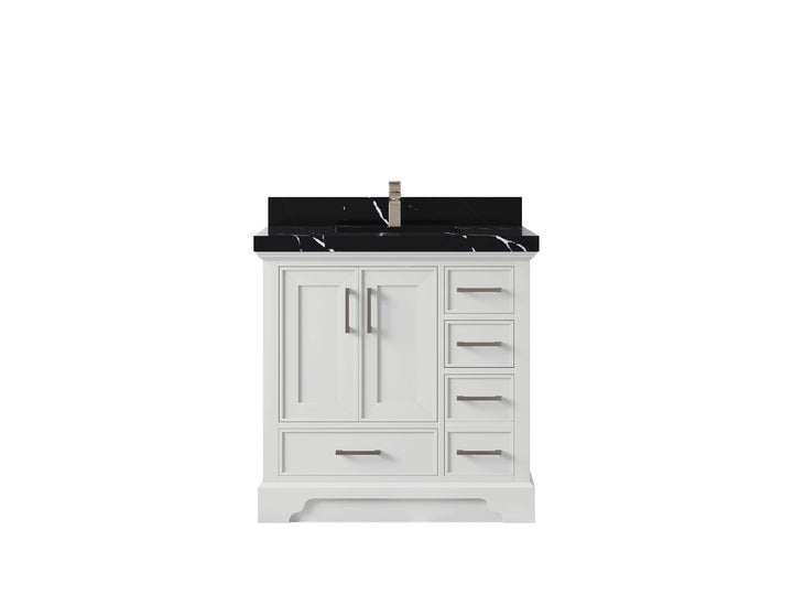 Charlotte 36 in. W x 22 in. D Center Sink Bathroom Vanity - photo 30