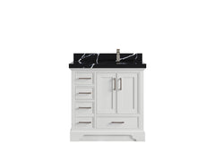 Charlotte 36 in. W x 22 in. D Right Offset Sink Bathroom Vanity - photo 31