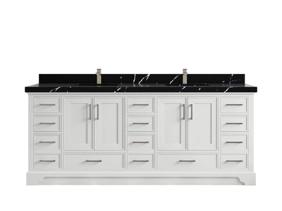 Charlotte 84 in. W x 22 in. D Double Sink Bathroom Vanity