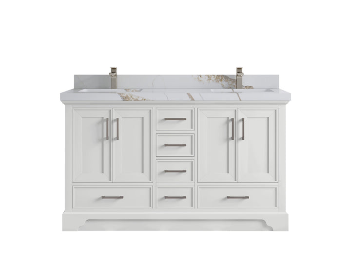 Charlotte 60 in. W x 22 in. D Double Sink Bathroom Vanity - photo 22