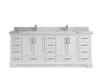 Charlotte 84 in. W x 22 in. D Double Sink Bathroom Vanity