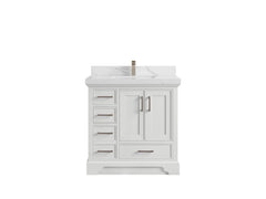 Charlotte 36 in. W x 22 in. D Center Sink Bathroom Vanity - photo 14