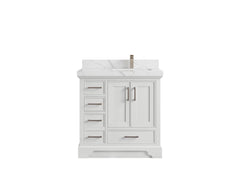 Charlotte 36 in. W x 22 in. D Right Offset Sink Bathroom Vanity - photo 15
