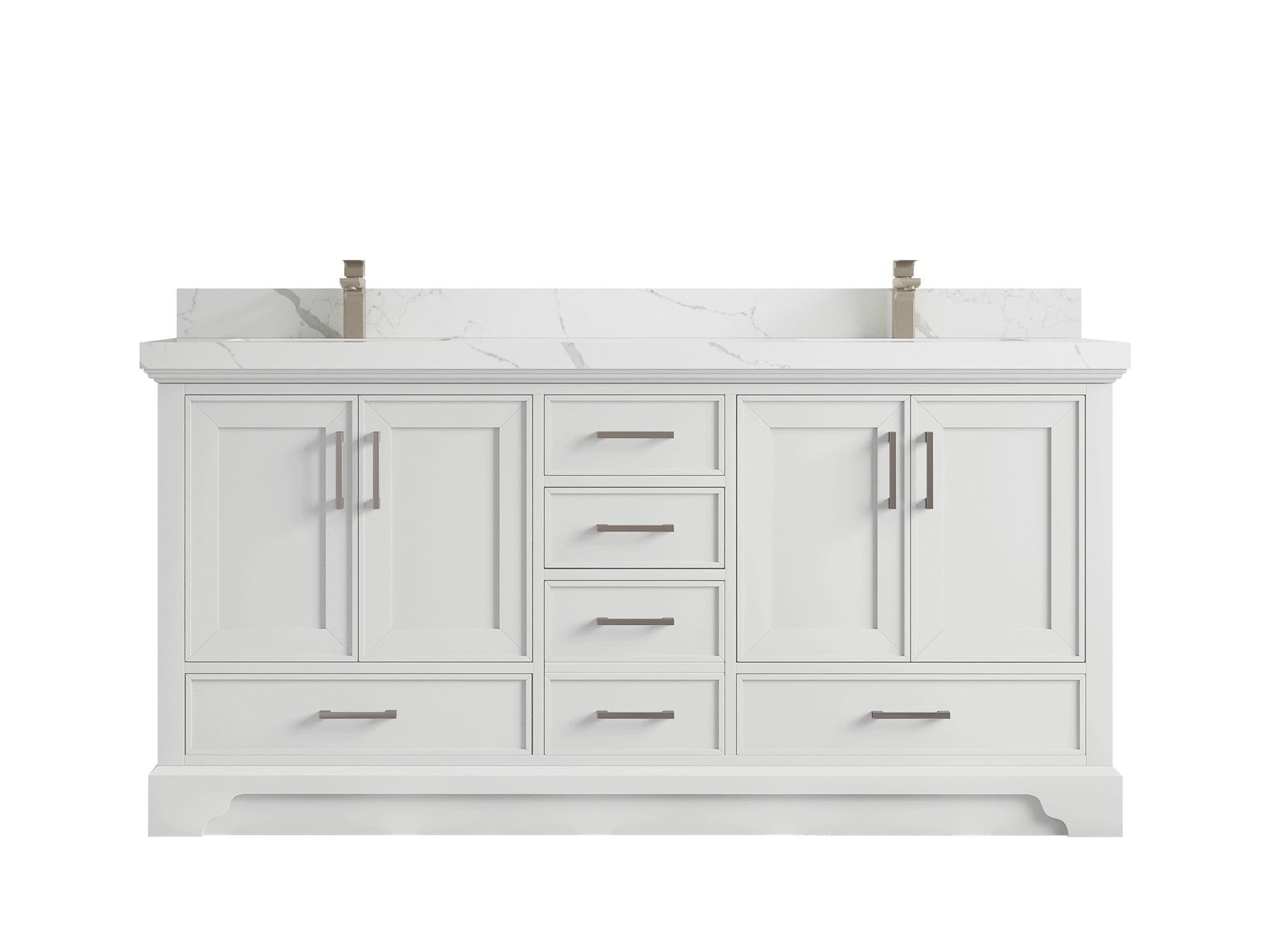 Charlotte 72 in. W x 22 in. D Double Sink Bathroom Vanity