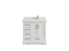 Charlotte 36 in. W x 22 in. D Right Offset Sink Bathroom Vanity - photo 17