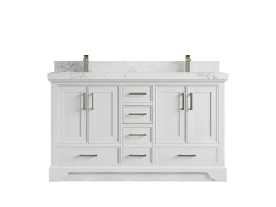 Charlotte 60 in. W x 22 in. D Double Sink Bathroom Vanity
