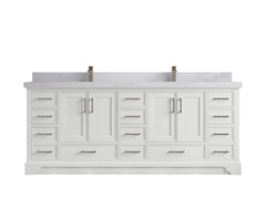 Charlotte 84 in. W x 22 in. D Double Sink Bathroom Vanity - photo 15
