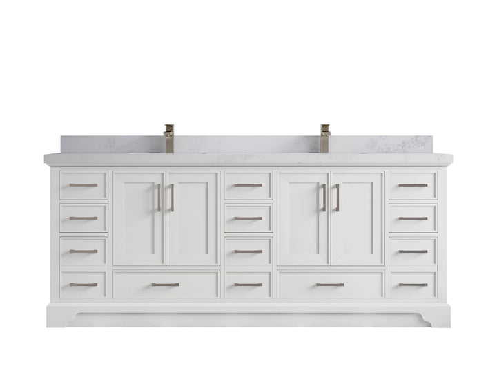 Charlotte 84 in. W x 22 in. D Double Sink Bathroom Vanity - photo 15