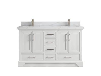 Charlotte 60 in. W x 22 in. D Double Sink Bathroom Vanity