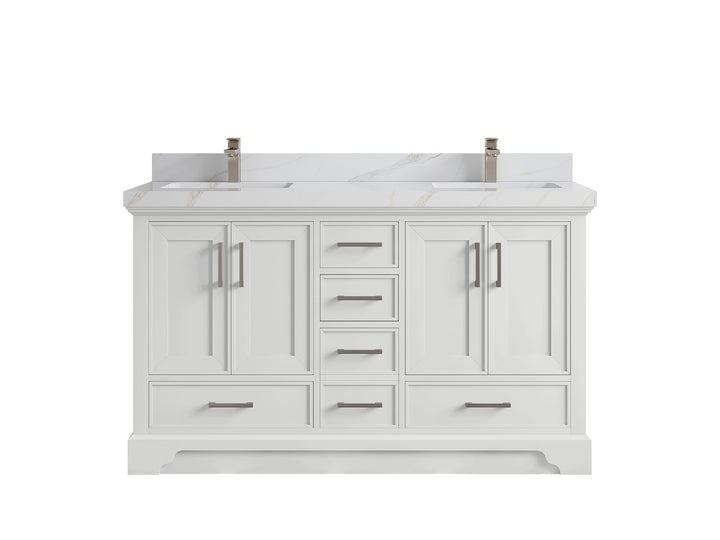 Charlotte 60 in. W x 22 in. D Double Sink Bathroom Vanity - photo 34