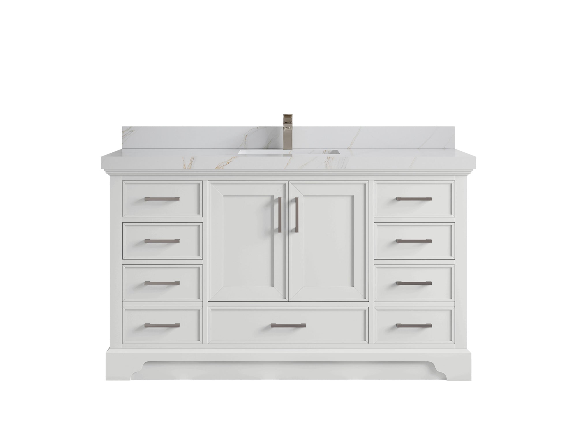 Charlotte 60 in. W x 22 in. D Single Sink Bathroom Vanity