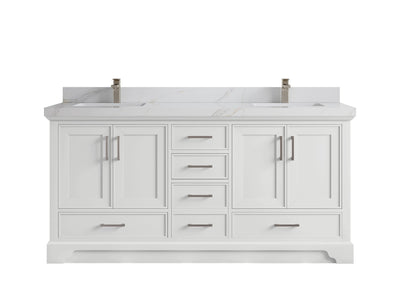 Charlotte 72 in. W x 22 in. D Double Sink Bathroom Vanity