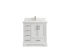 Charlotte 36 in. W x 22 in. D Center Sink Bathroom Vanity - photo 8
