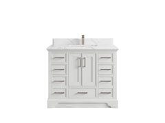 Charlotte 42 in. W x 22 in. D Single Sink Bathroom Vanity - photo 9