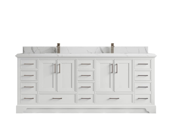 Charlotte 84 in. W x 22 in. D Double Sink Bathroom Vanity - photo 7
