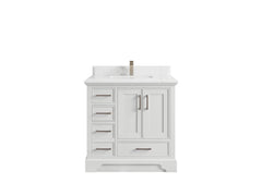 Charlotte 36 in. W x 22 in. D Center Sink Bathroom Vanity - photo 10