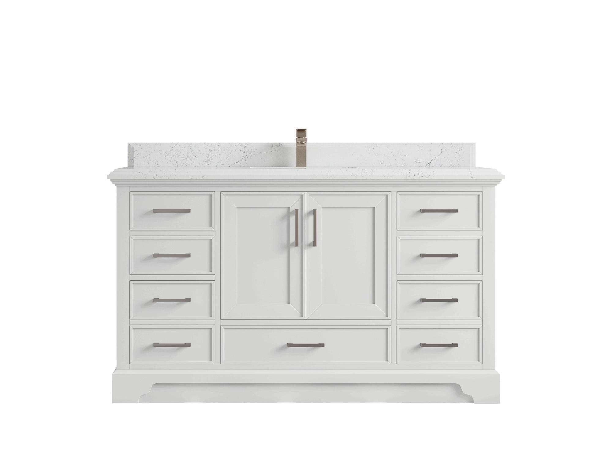 Charlotte 60 in. W x 22 in. D Single Sink Bathroom Vanity