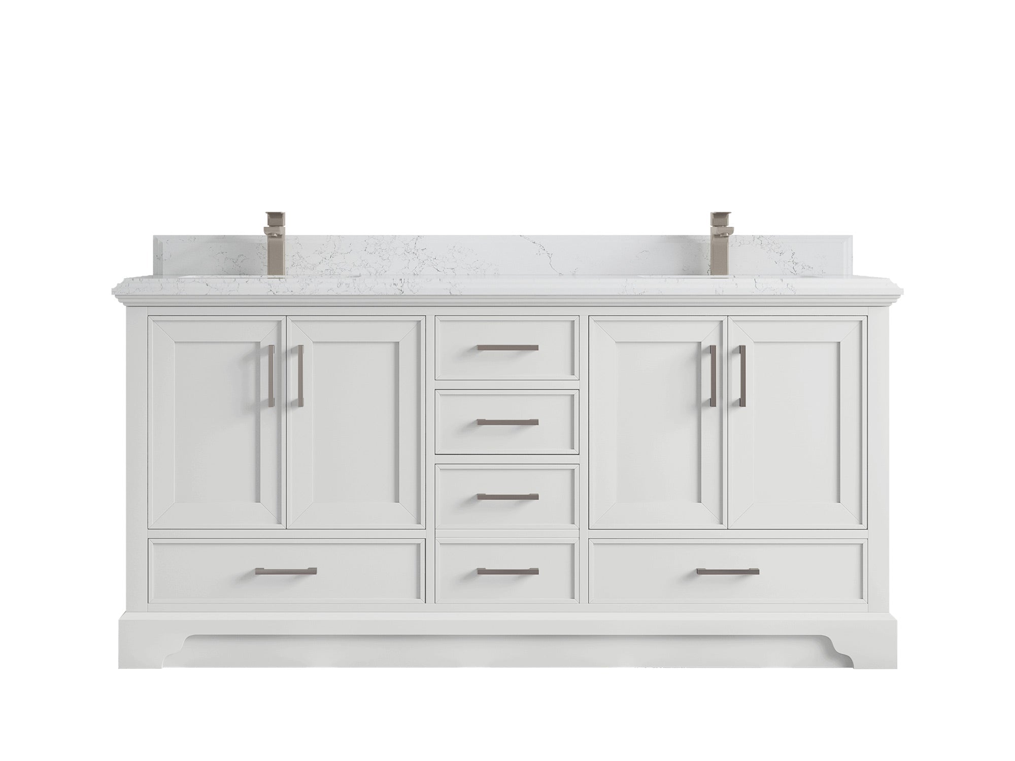 Charlotte 72 in. W x 22 in. D Double Sink Bathroom Vanity