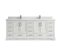 Charlotte 84 in. W x 22 in. D Double Sink Bathroom Vanity - photo 9