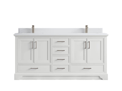 Charlotte 72 in. W x 22 in. D Double Sink Bathroom Vanity