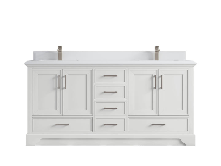 Charlotte 72 in. W x 22 in. D Double Sink Bathroom Vanity - photo 11