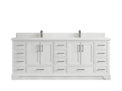 Charlotte 84 in. W x 22 in. D Double Sink Bathroom Vanity - photo 11