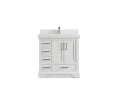 Charlotte 36 in. W x 22 in. D Center Sink Bathroom Vanity - photo 22