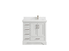 Charlotte 36 in. W x 22 in. D Right Offset Sink Bathroom Vanity - photo 23