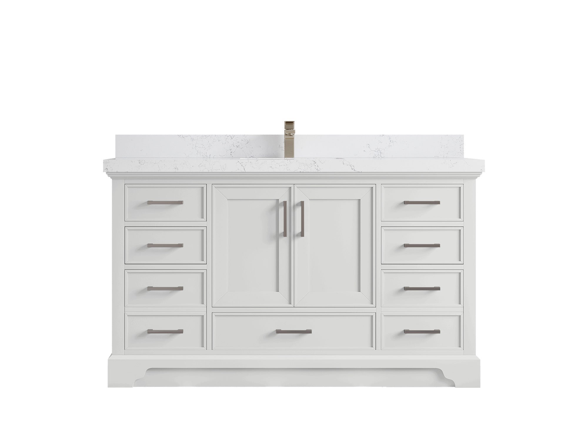 Charlotte 60 in. W x 22 in. D Single Sink Bathroom Vanity