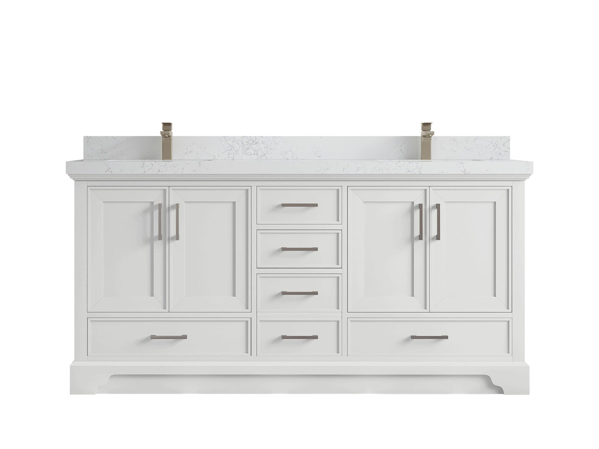 Charlotte 72 in. W x 22 in. D Double Sink Bathroom Vanity