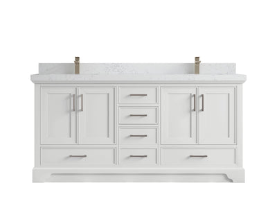 Charlotte 72 in. W x 22 in. D Double Sink Bathroom Vanity