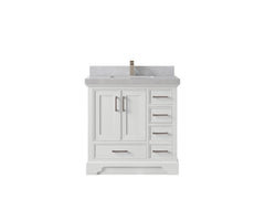 Charlotte 36 in. W x 22 in. D Center Sink Bathroom Vanity - photo 24